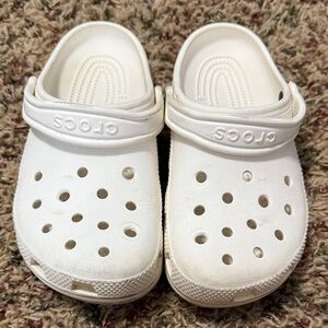 CROCS Kids Classic White Water Shoes